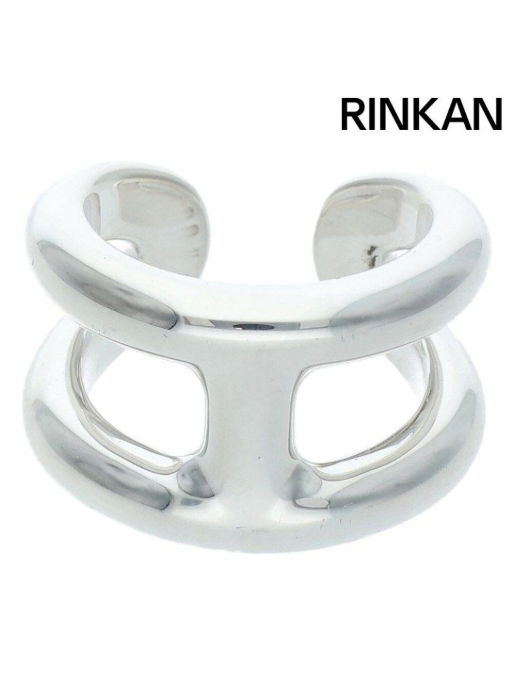 Hermes Osmose PM Silver Ring